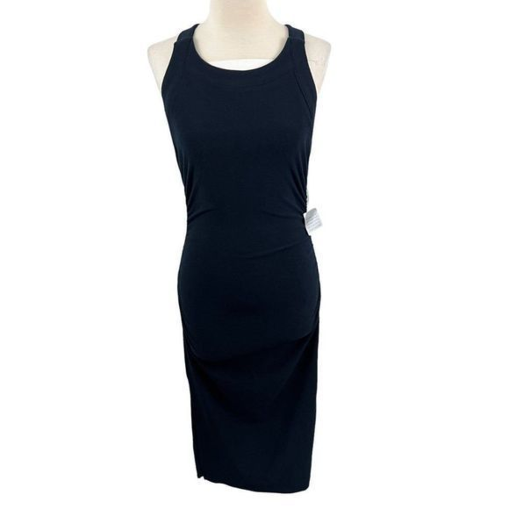 NWT LAVISH LOUNGE Navy Blue‎ Bodycon Mini Dress (4)